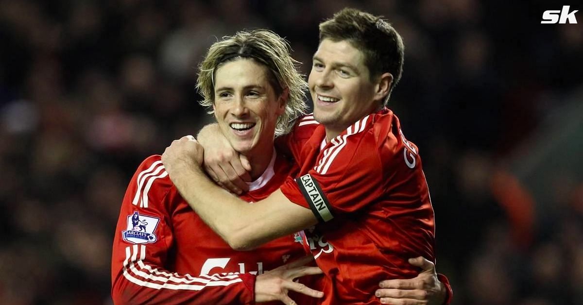Fernando Torres and Steven Gerrard 