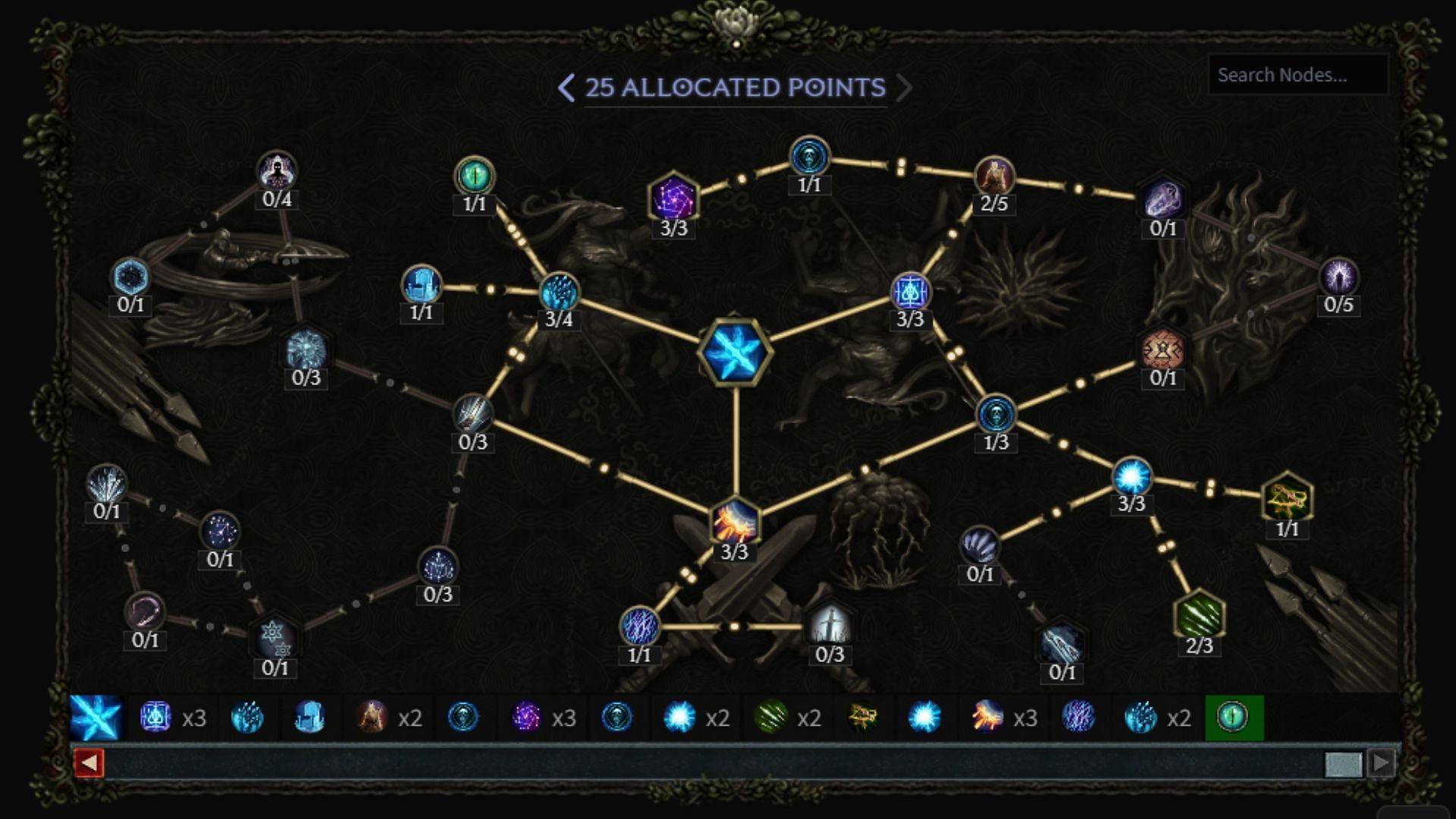 Frost Claw build focuses on dealing cold damage and inflicting CC (Image via Eleventh Hour Games)