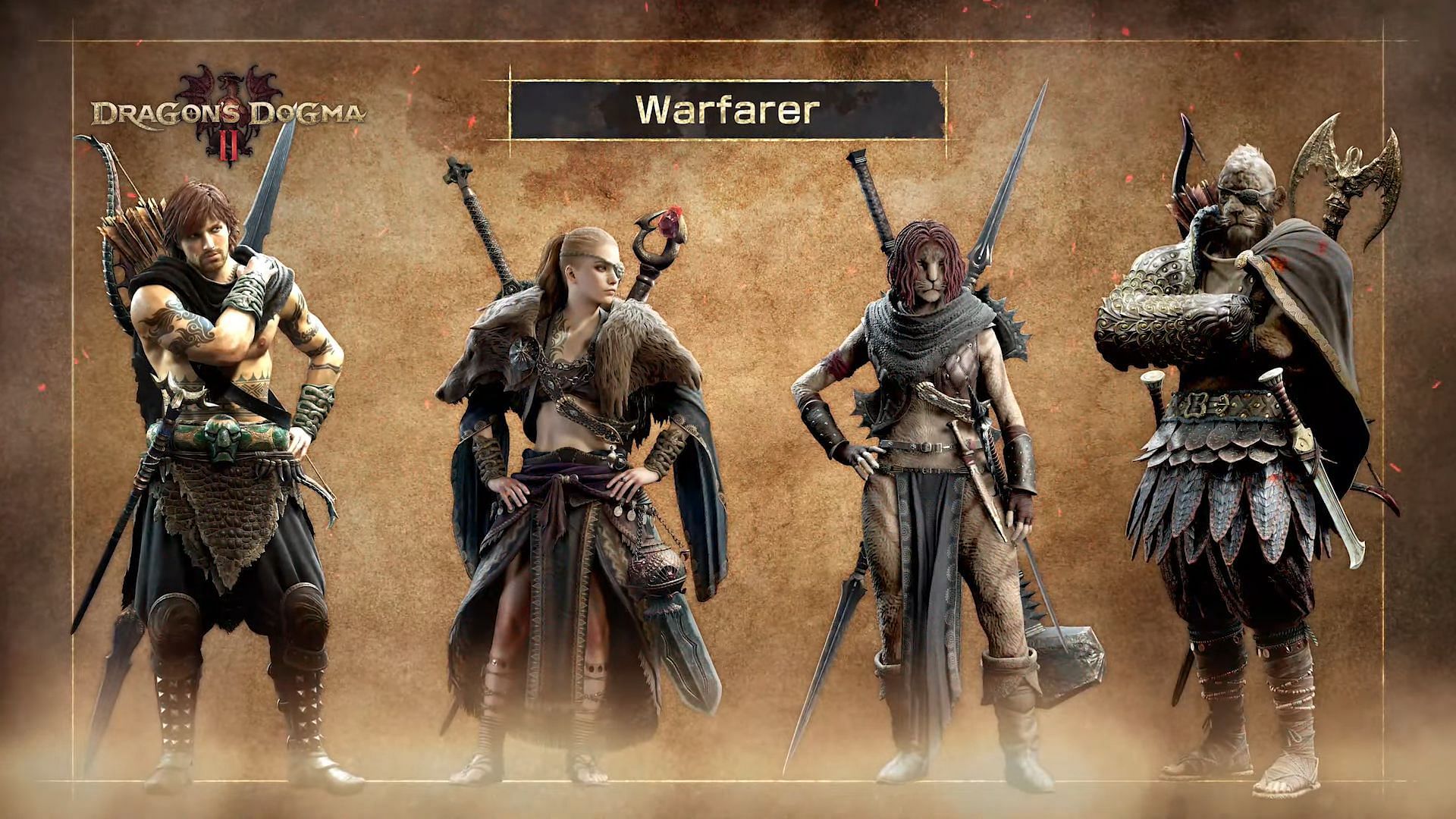 Warfarer has multiple vocations (Image via Capcom)