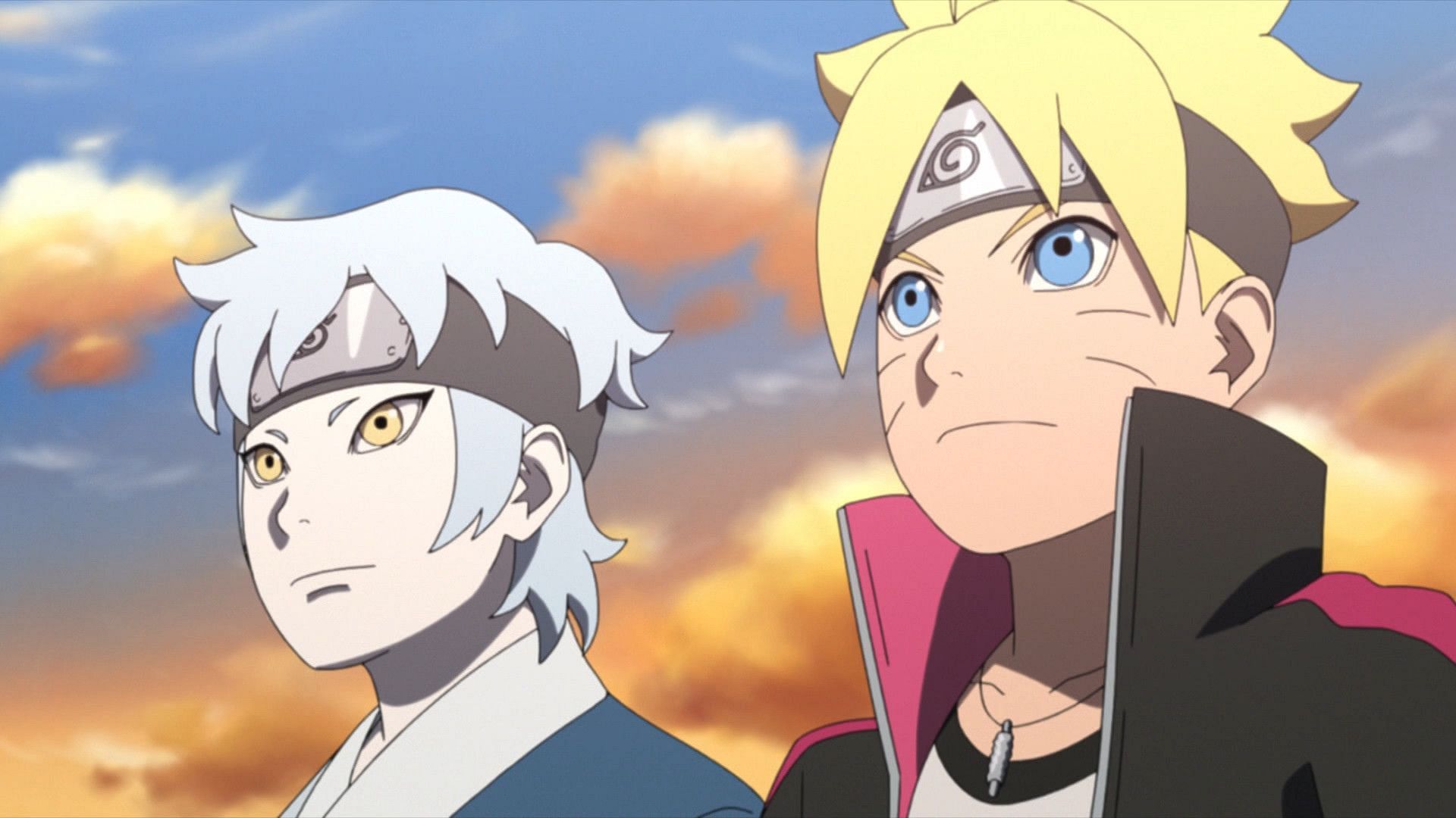 Boruto and Mitsuki as shown in the Boruto series (Image via Studio Pierrot)