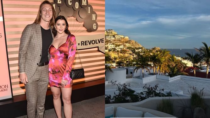 IN PHOTOS: Trevor Lawrence's wife Marissa jets off to Mexico for friend's glamorous bachelorette bash