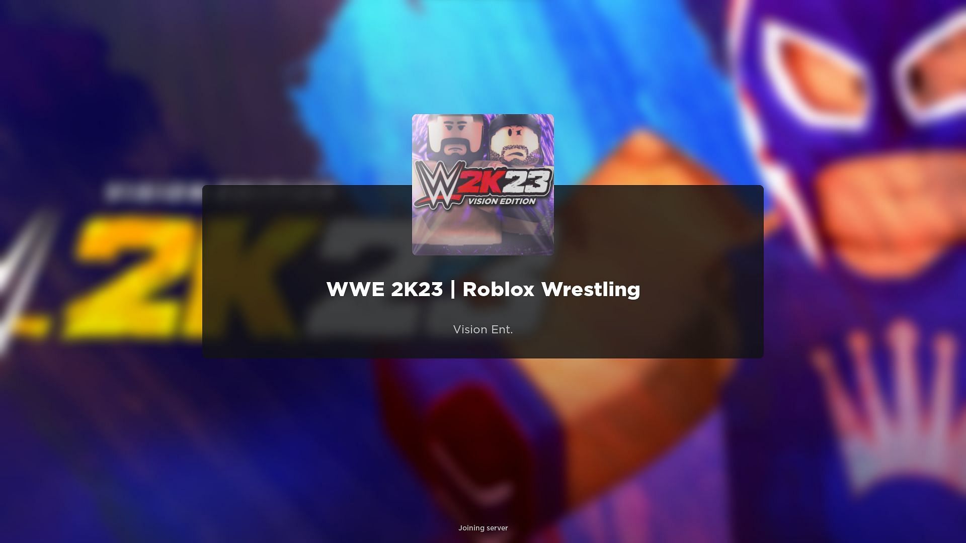 Redeem codes for Roblox WWE 2K23