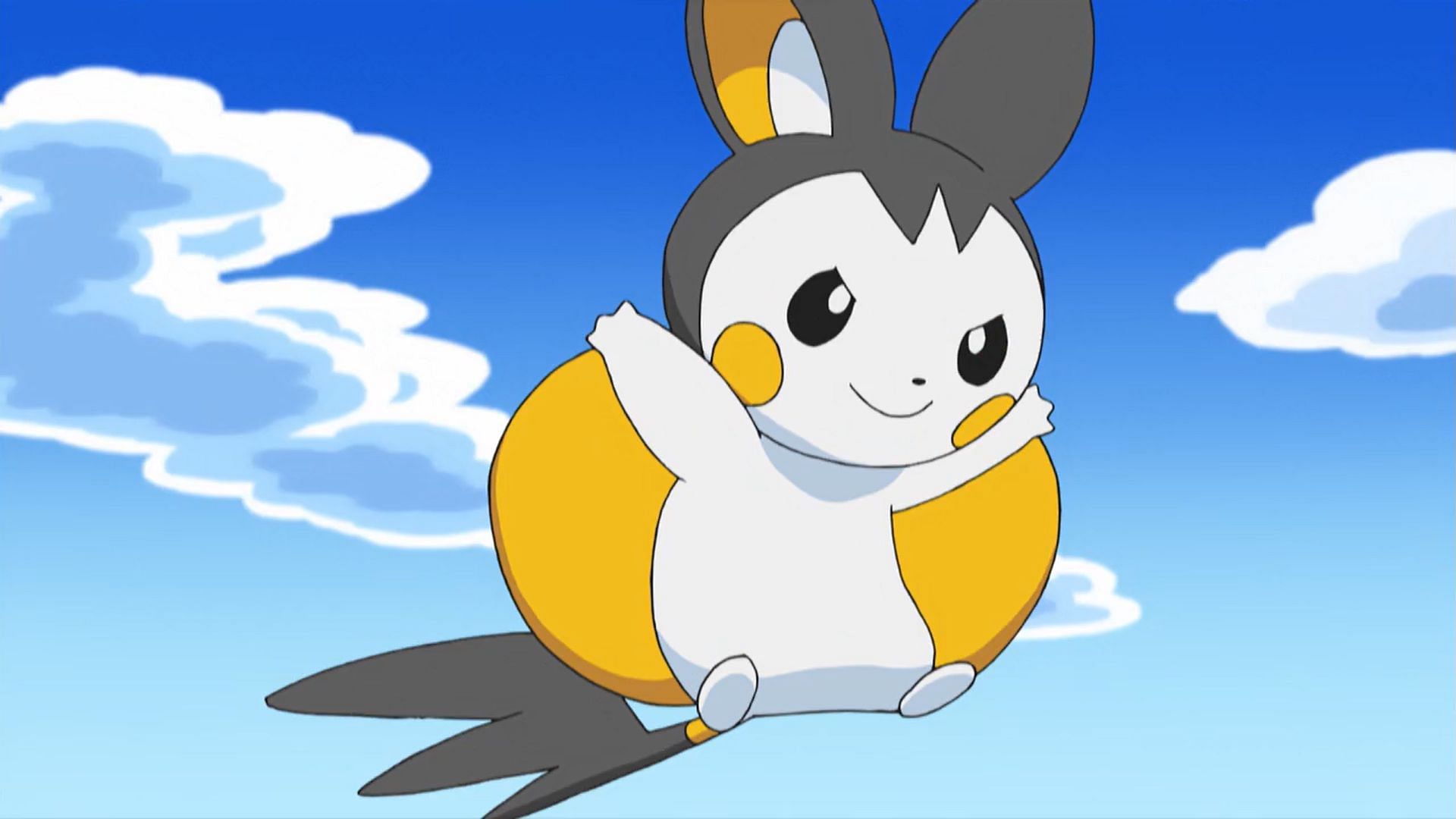 Emolga is the resident Pikachu clone of the Unova region. (Image via The Pokemon Company)