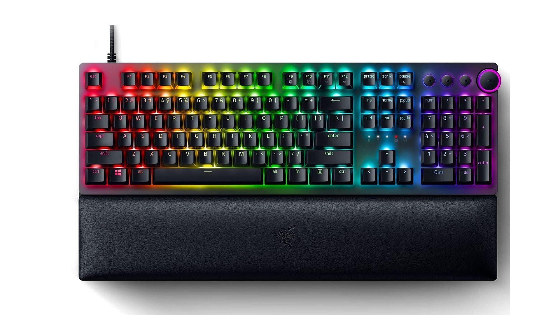 Optical keyboard offers quick response (Image via Razer/Amazon)