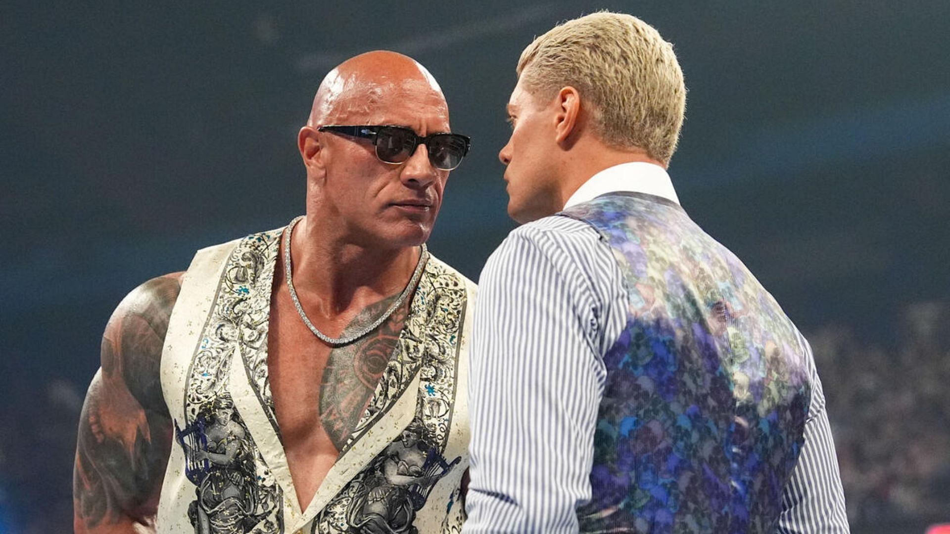 The Rock and Cody Rhodes were involved in the opening and closing segment of RAW