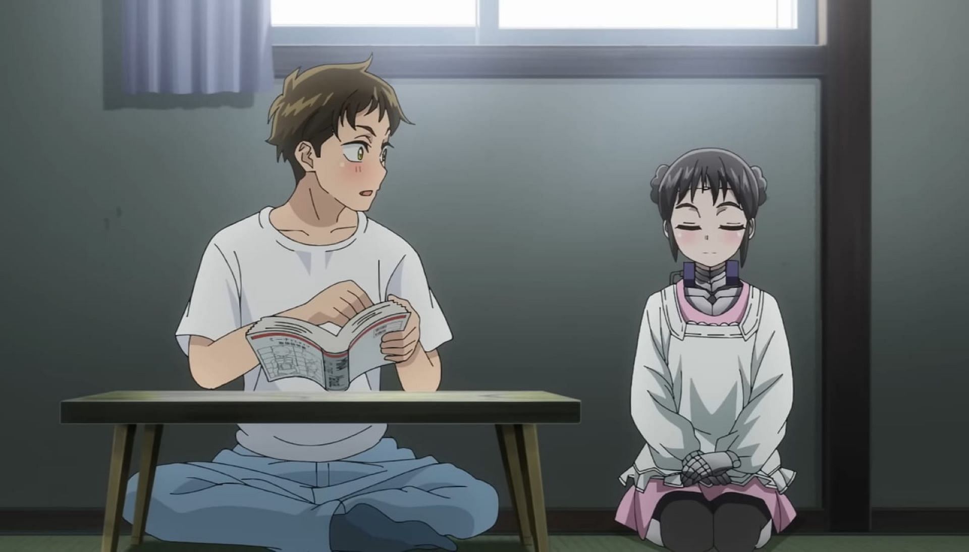 Takuma and Mina, as seen in the trailer (Image via Tezuka Productions)