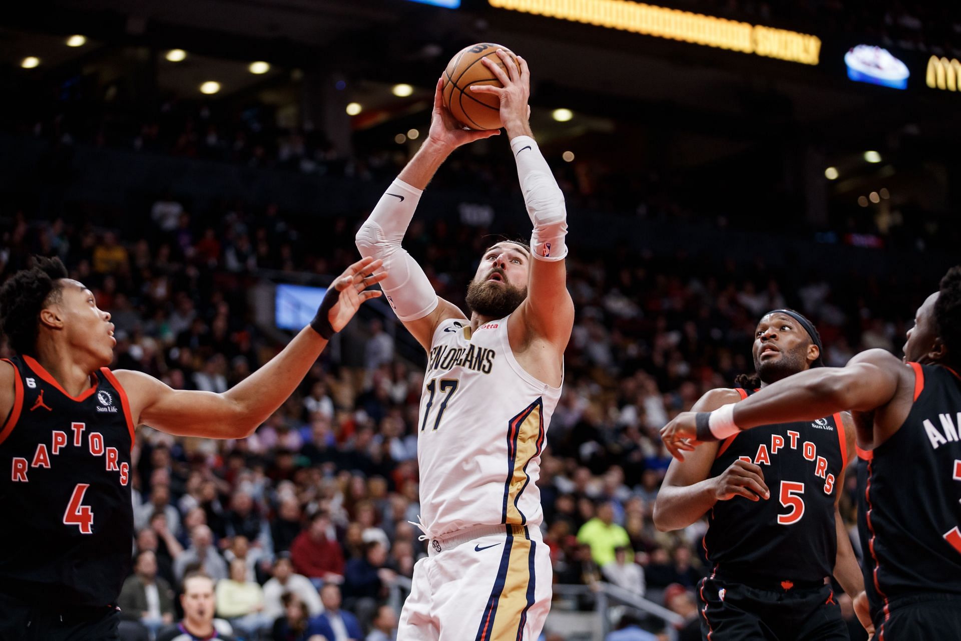 New Orleans Pelicans v Toronto Raptors