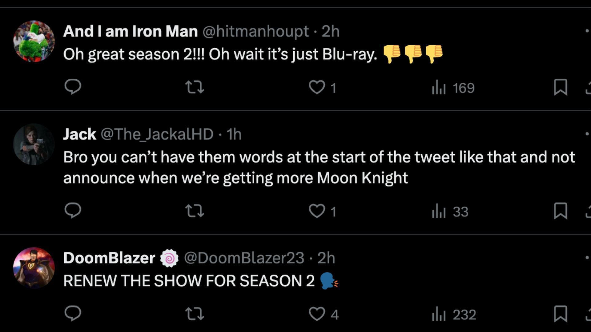 These fans want a second season (Image via X)