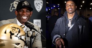 PHOTO: $45M worth Coach Prime and son Bucky share adorable snap as the duo takes off for Deion Sanders’ sold-out book tour