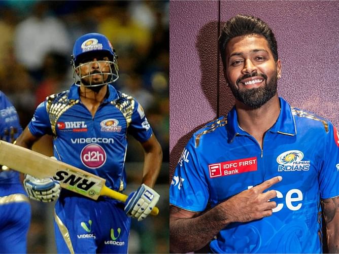 MI playing 11 from Hardik Pandya's IPL debut in 2015 - where are they now?