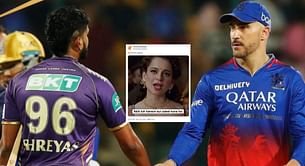 "Abhi toh hamein aur zaleel hona hai" - Fans react as RCB lose to KKR by seven wickets in IPL 2024 clash