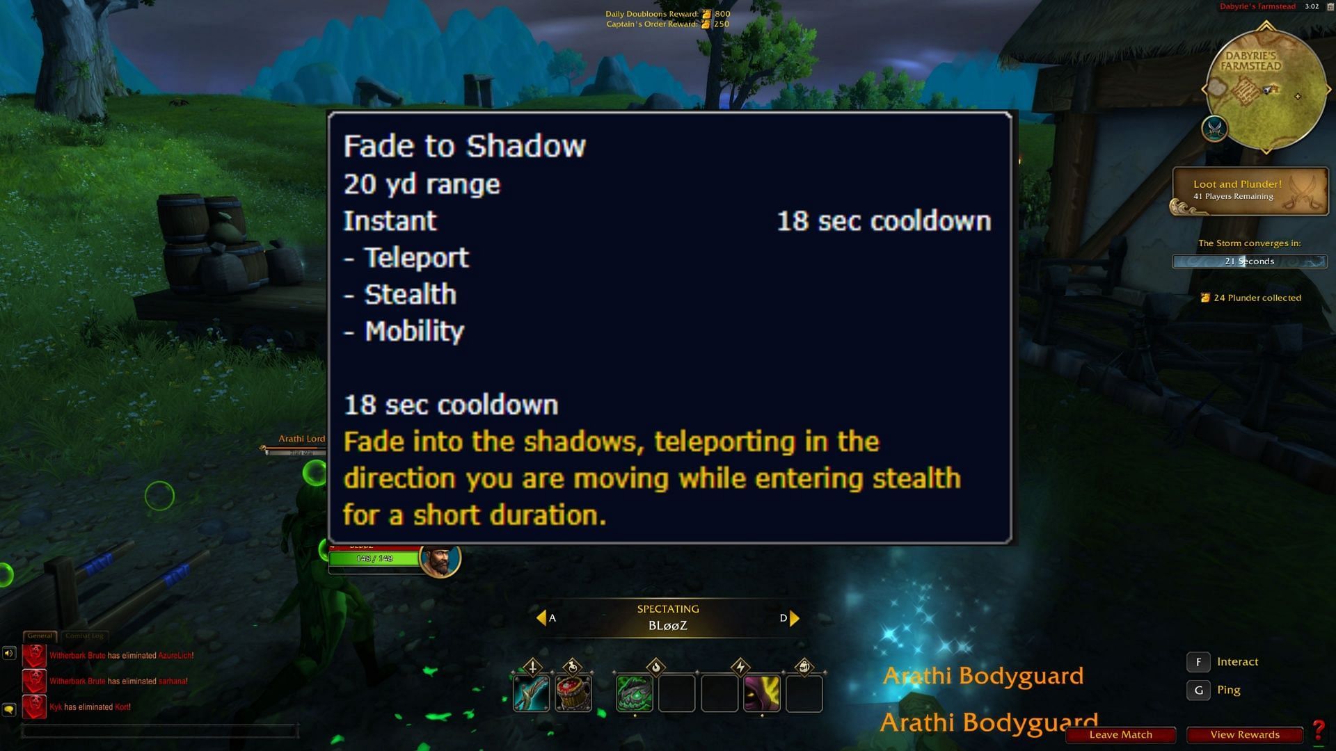 Faeform in WoW (Image via Blizzard Entertainment)