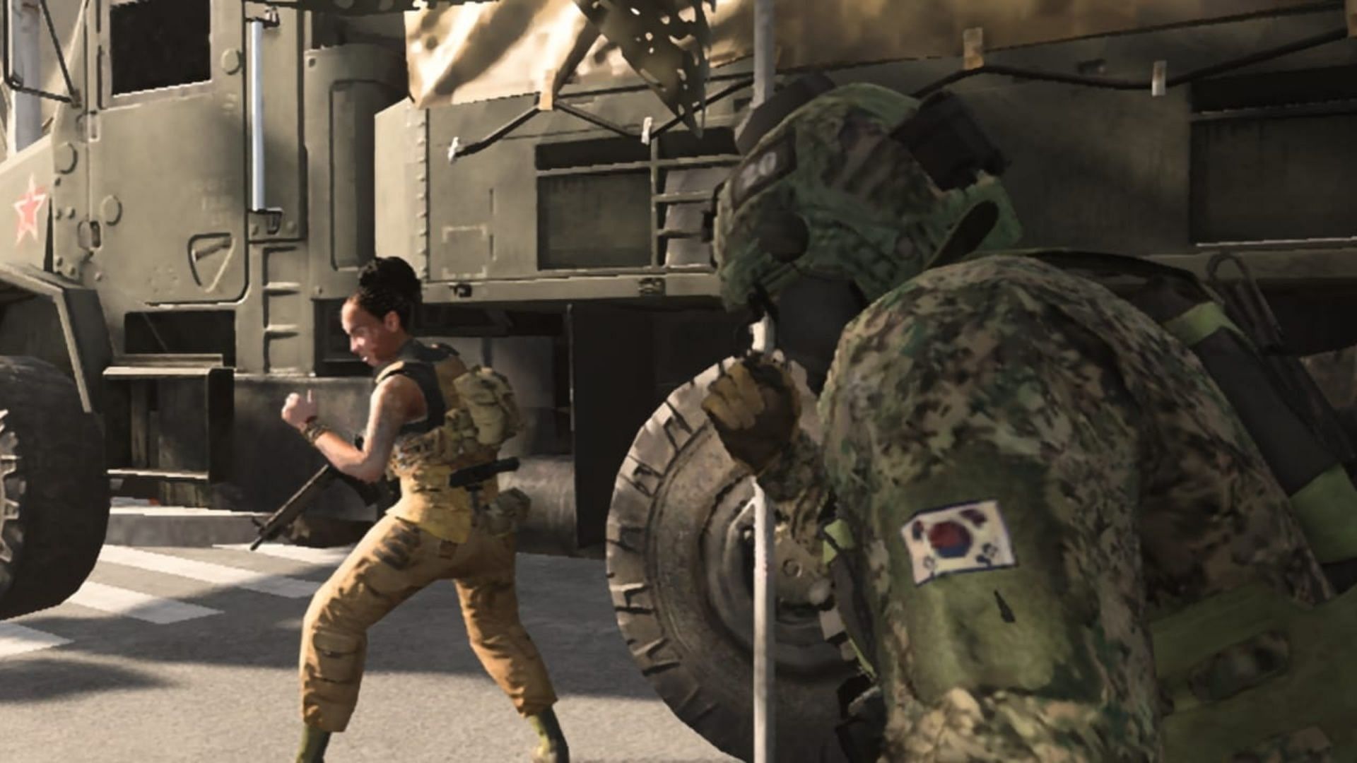 Warzone Mobile graphics on high-end Android device (Image via Activision)