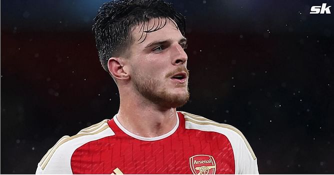 "Where’s that tie from bro?" - Real Madrid star pokes fun at Arsenal man Declan Rice's outfit as he wins PL POTY at London Football Awards