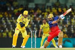[WATCH] MS Dhoni and Virat Kohli share a hug during CSK vs RCB IPL 2024 opener