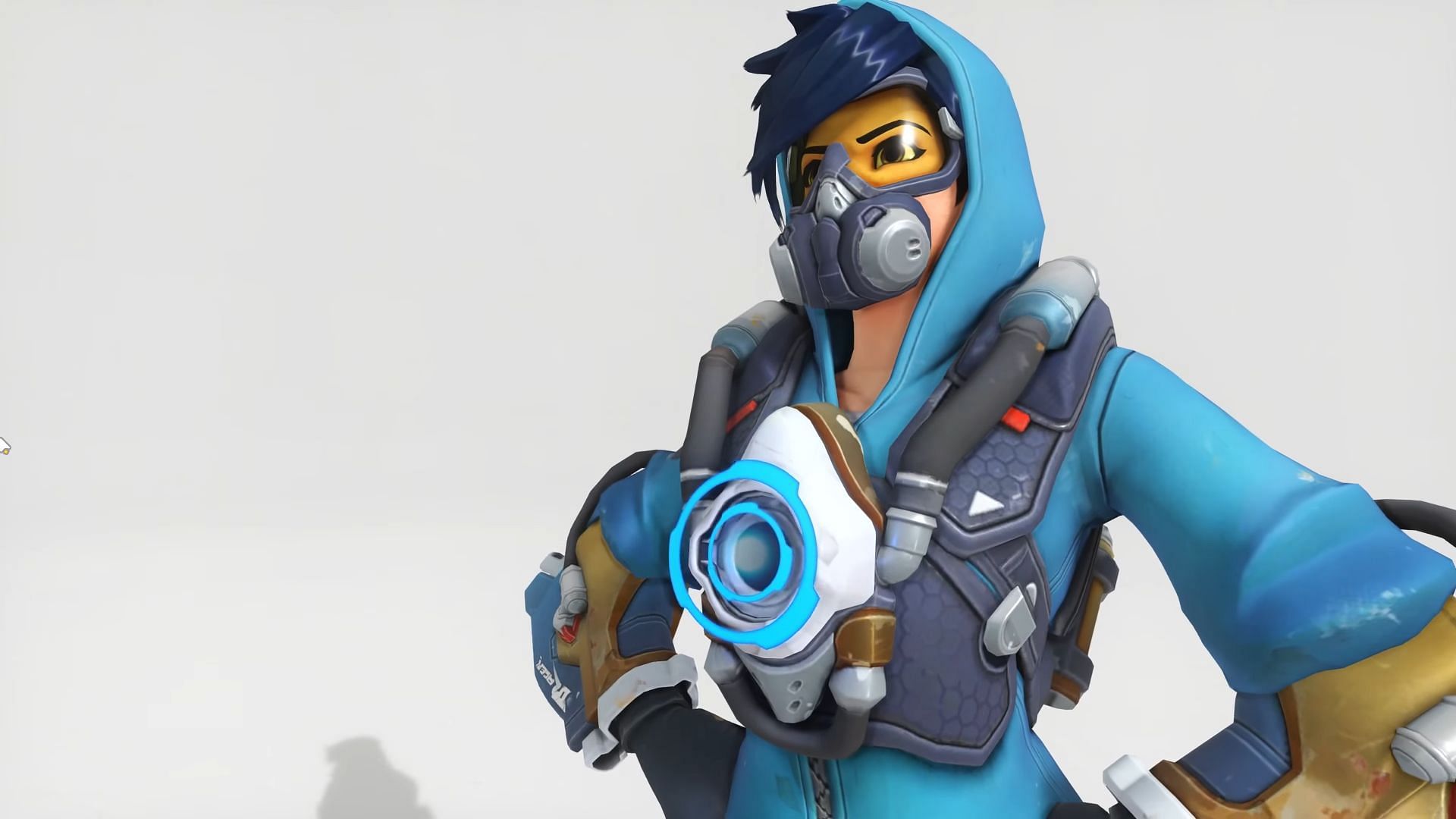 Graffiti Tracer skin (Image via Mark Hoo/YouTube, Blizzard Entertainment)