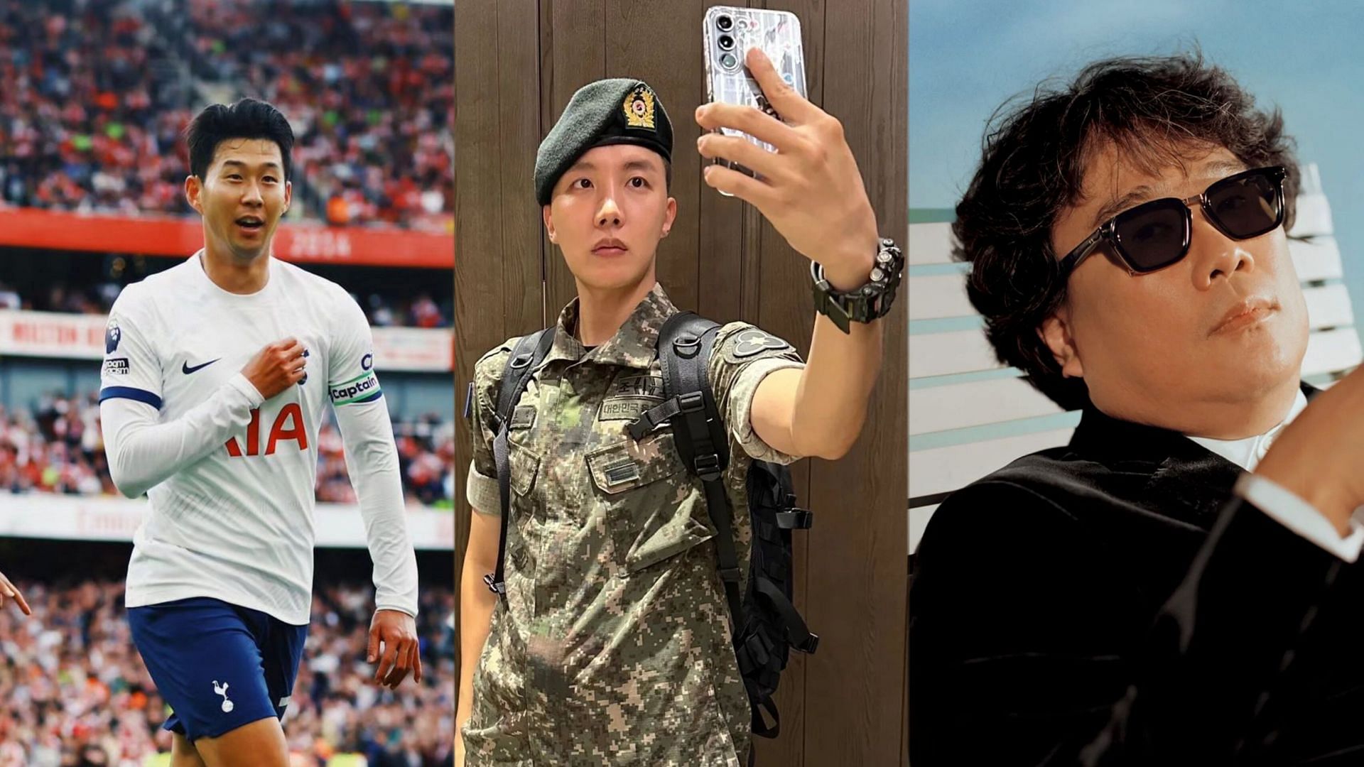 A discharged soldier posts BTS J-Hope