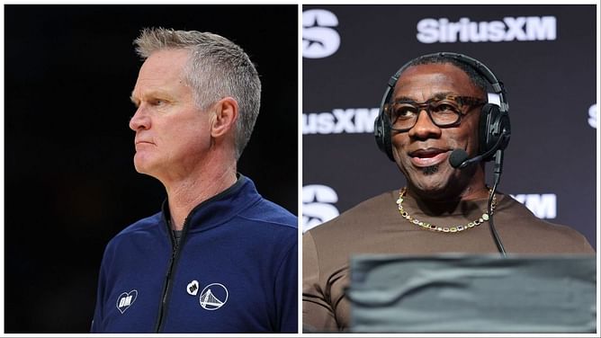 Shannon Sharpe calls out Steve Kerr for downplaying Warriors' 52-point loss with 'flush' comment: "I'm not letting you do that"