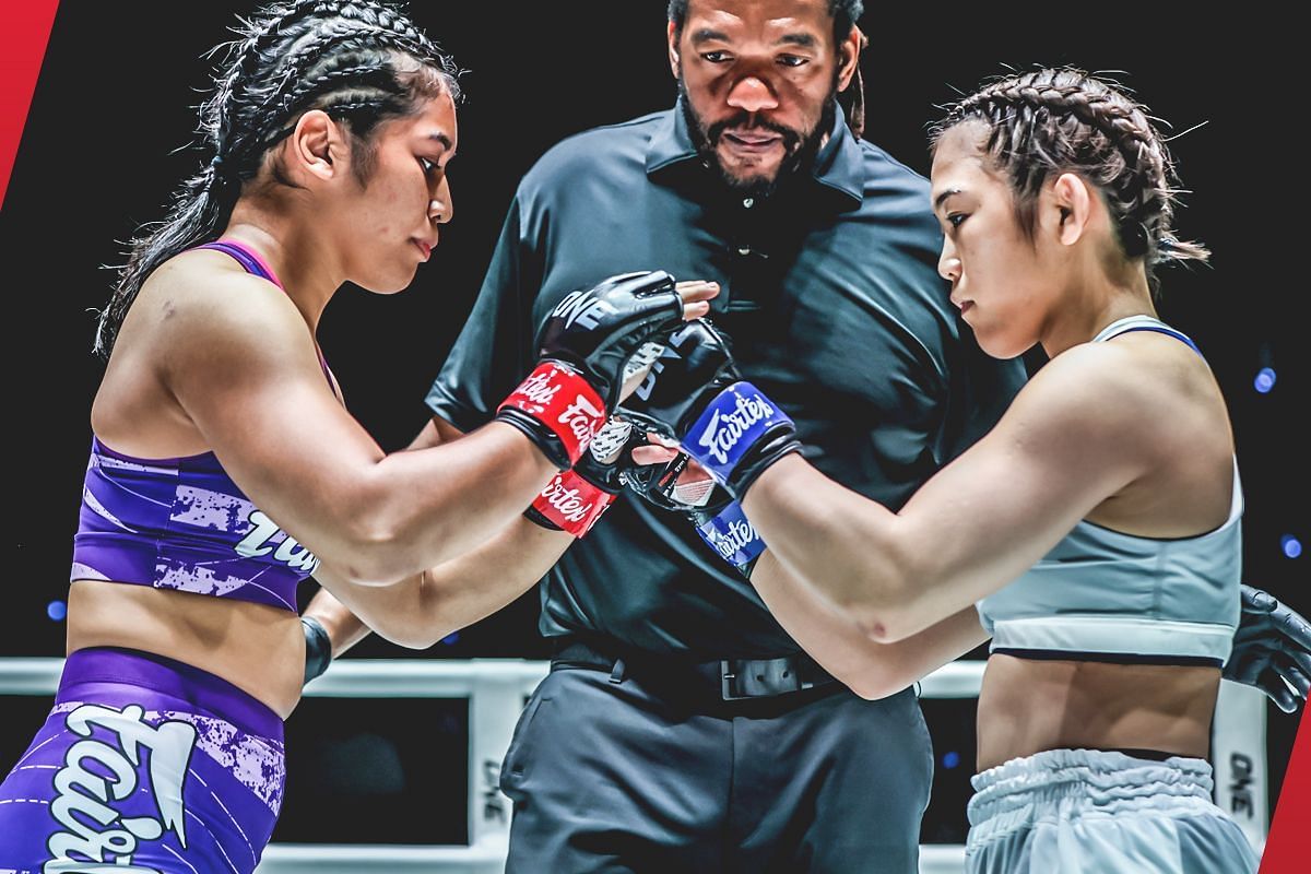 Jihin Radzuan and Chihiro Sawada - Photo by ONE Championship