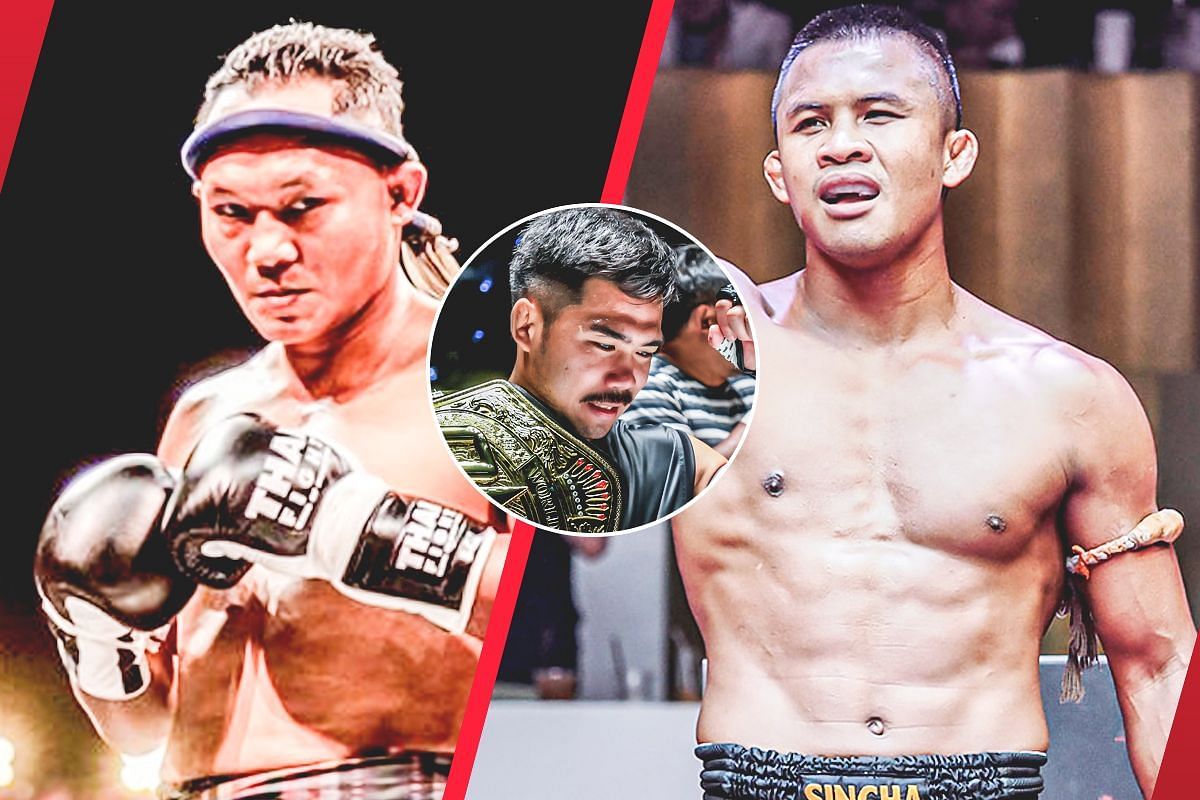 Saenchai, Prajancha, Buakaw - Photo by ONE Championship