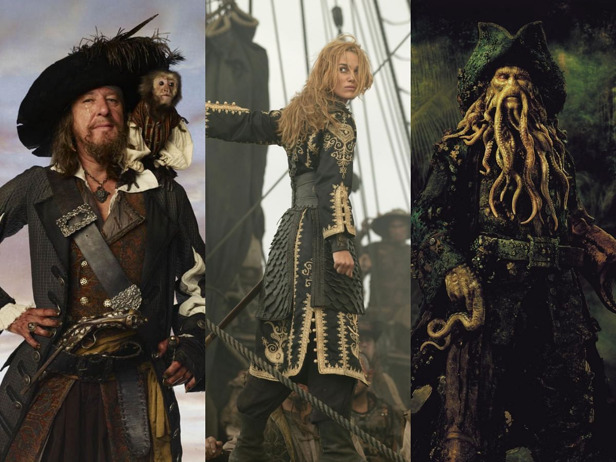 Best pirates from the Pirates of the Caribbean movies