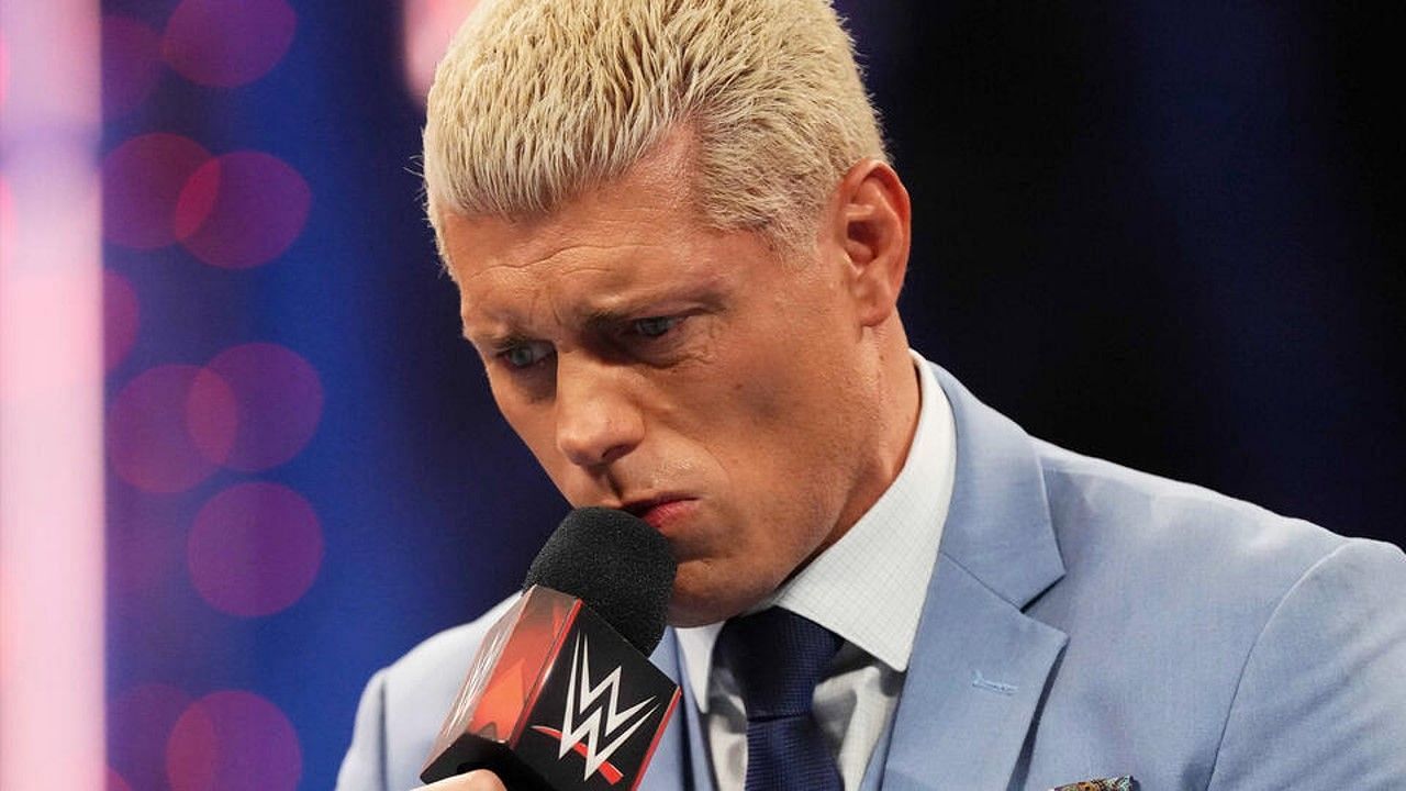 Cody Rhodes spoke with Michael Cole during an interview on RAW