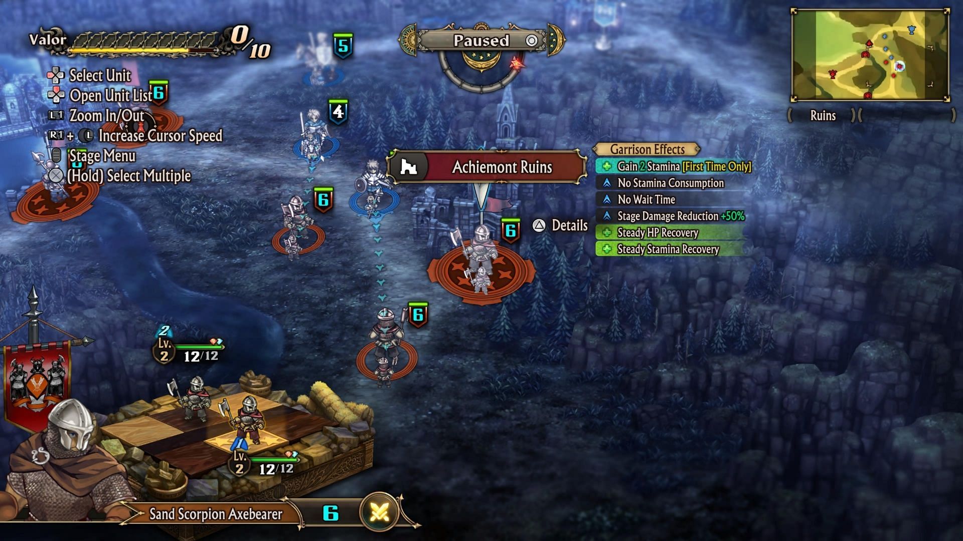 Battlefields might look a little cluttered on shorter maps, but they&#039;re easy to navigate (Image via Atlus)