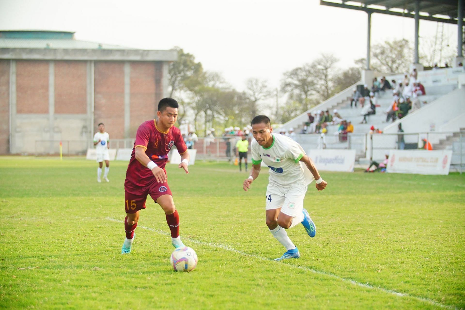 NEROCA FC vs Rajasthan FC (Credits: X / ILeague_aiff)