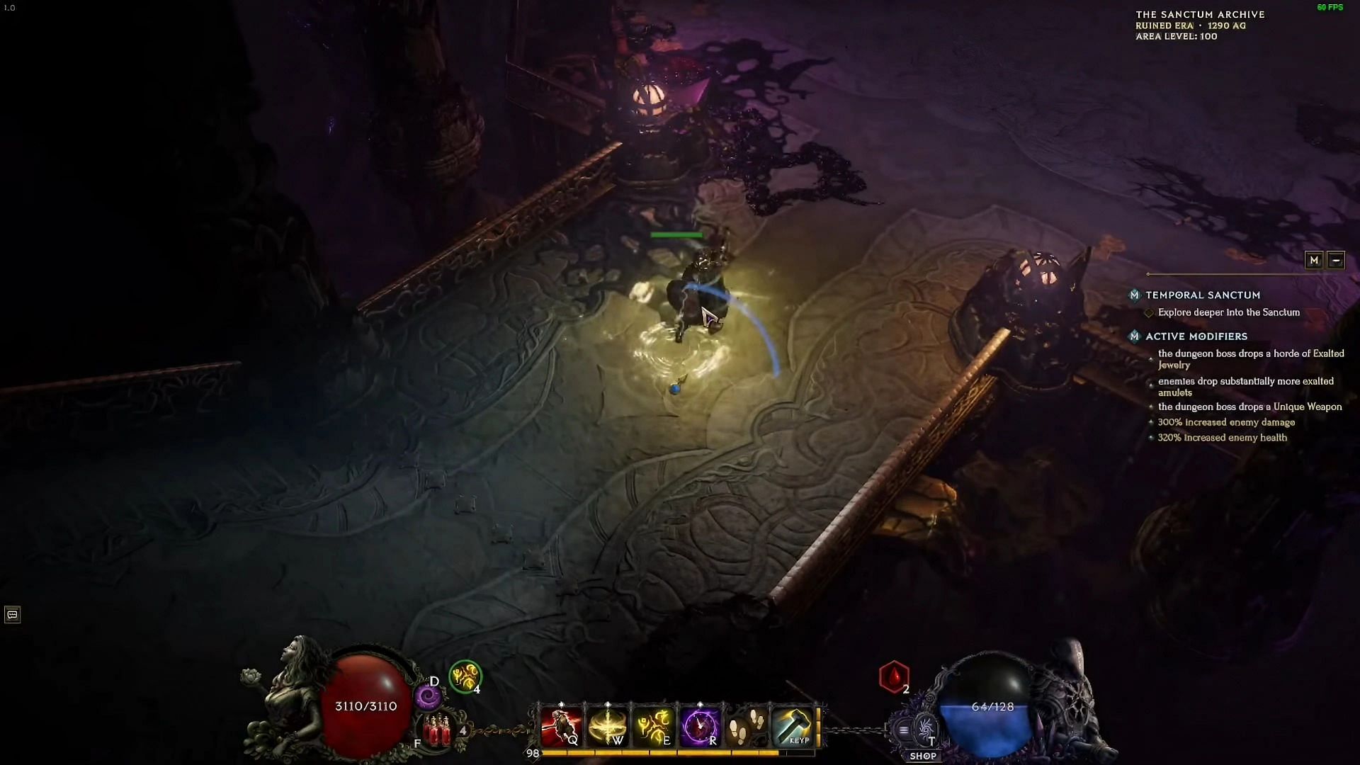Image showing a Bleed Hammer Throw Paladin (Image via Youtube/ JayTheProduct || Eleventh Hour Games)