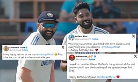 "Kya ismaart dikhre yaar tum" - Mohammed Siraj receives special wishes as he turns 30