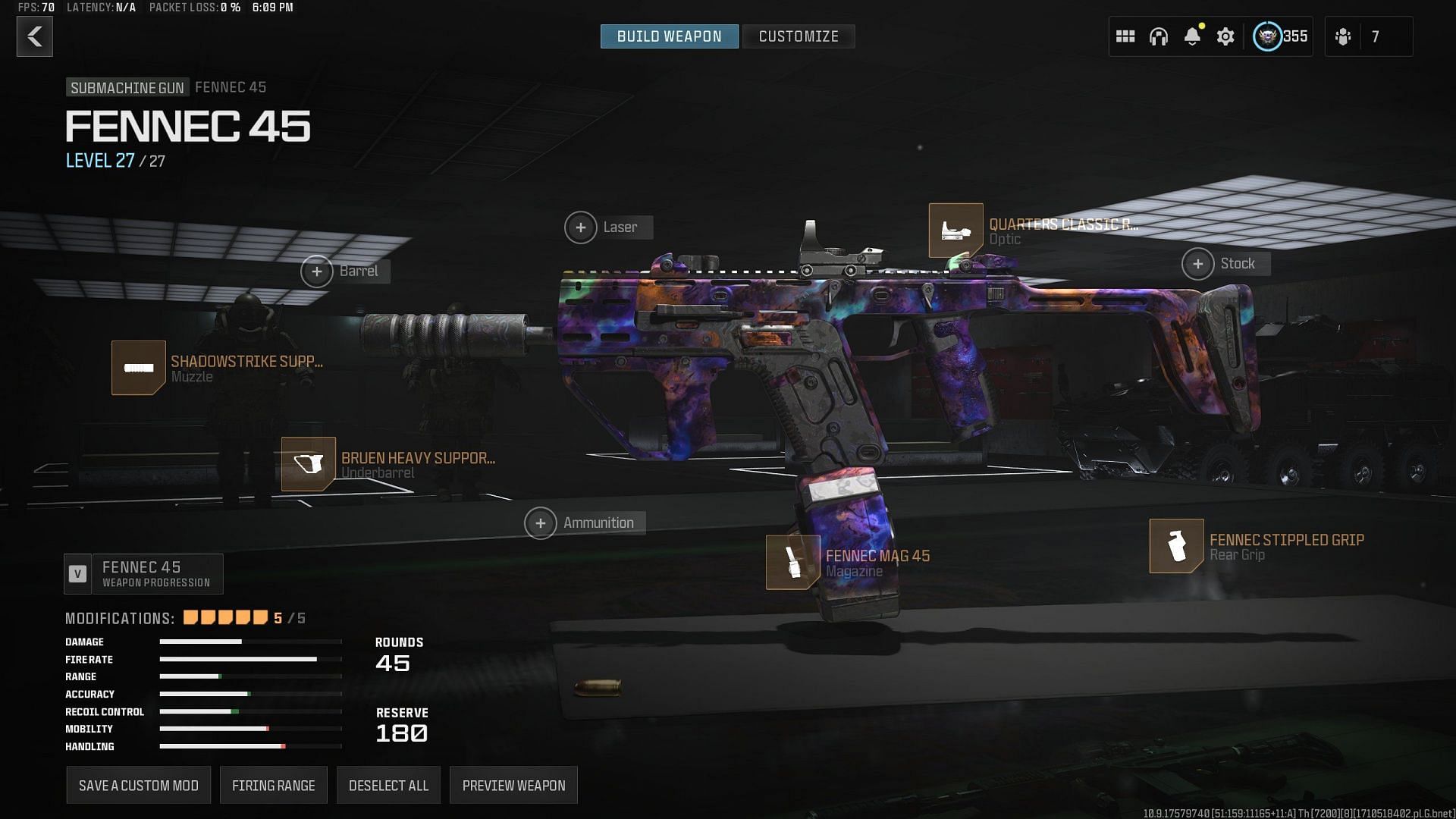 No recoil loadout (Image via x.com/Ohsniped999 || Activision)