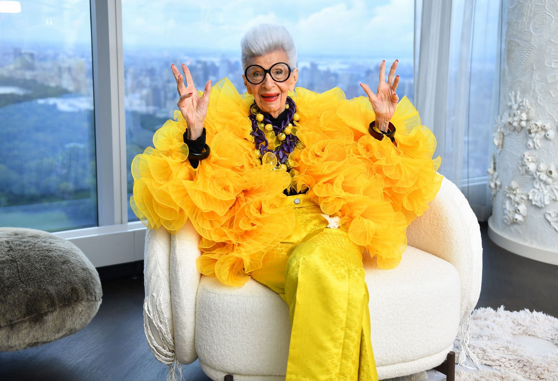 Iris Apfel&rsquo;s 100th Birthday Party at Central Park Tower