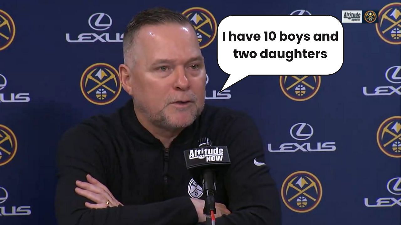 Mike Malone calls Nuggets players his &quot;18 boys&quot;, shares heartwarming anecdote&nbsp;from&nbsp;late&nbsp;dad