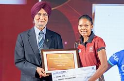 "I have won the award, now have to live up to it" - Indian hockey team's speed merchant Salima Tete on being named HI Player of the Year