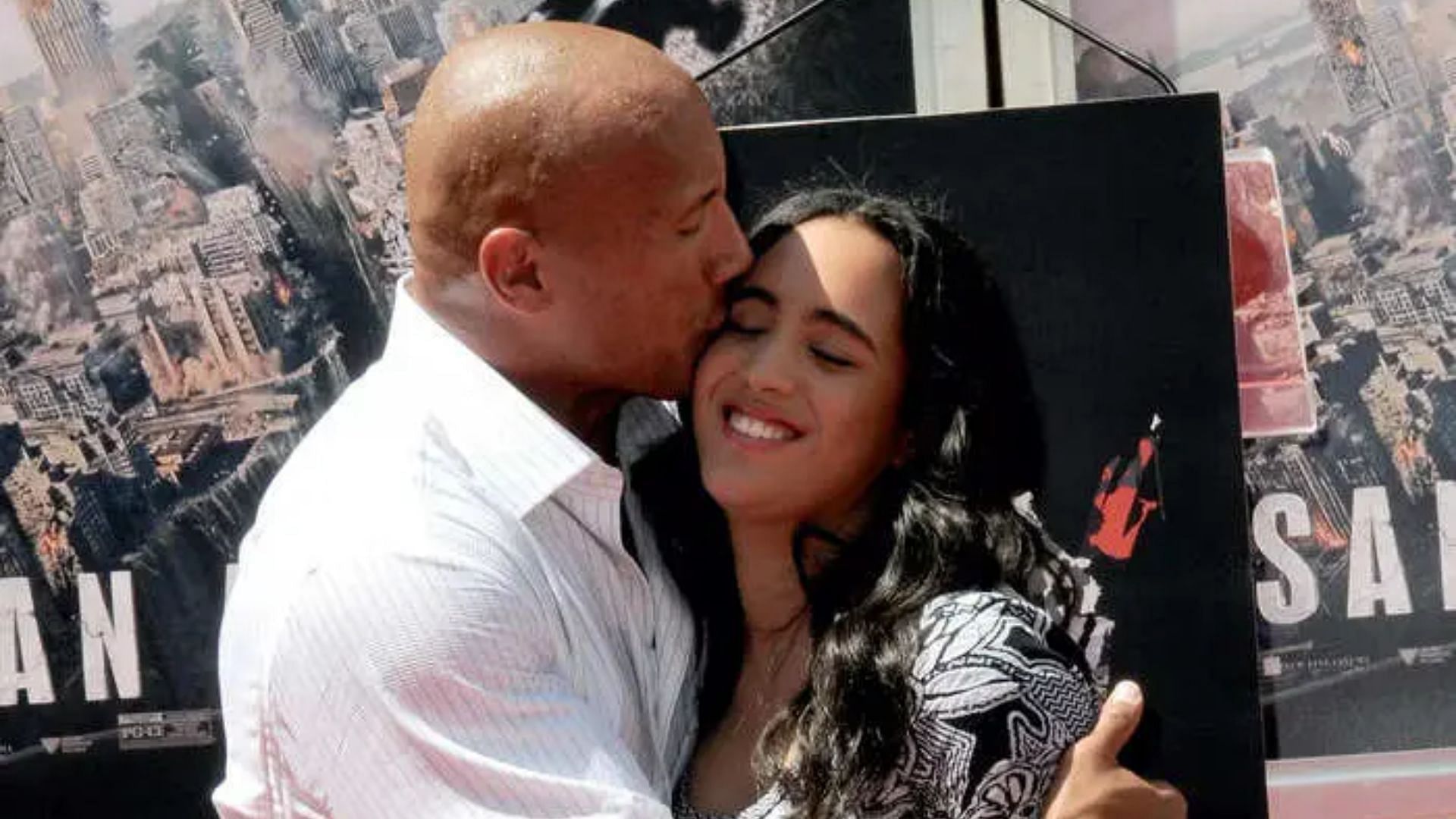 Dwayne &quot;The Rock&quot; Johnson and daughter Ava (Credit: Getty Images)