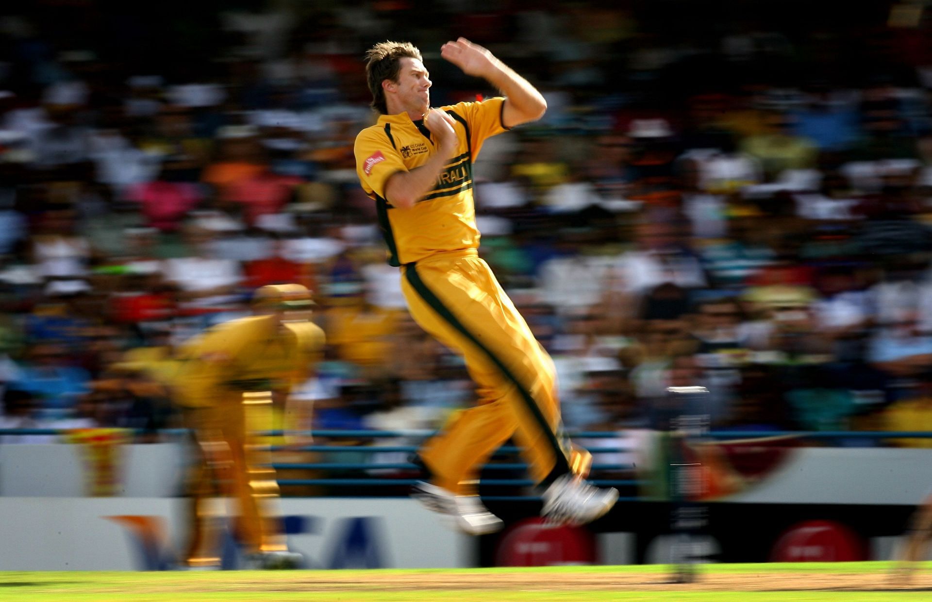 Glenn McGrath was the highest wicket-taker in the 2007 World Cup