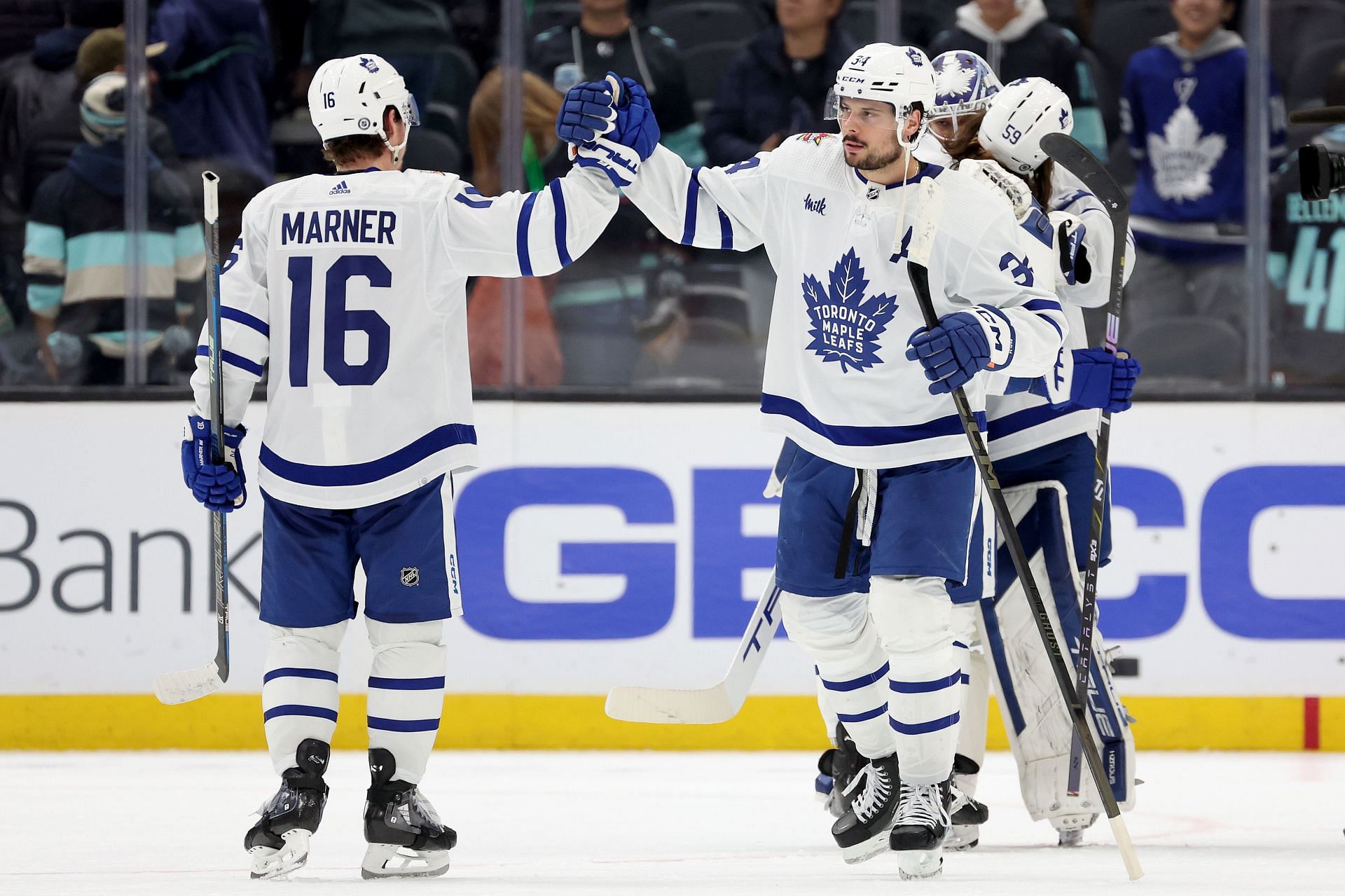 Mitch Marner and Auston Matthews, Toronto Maple Leafs