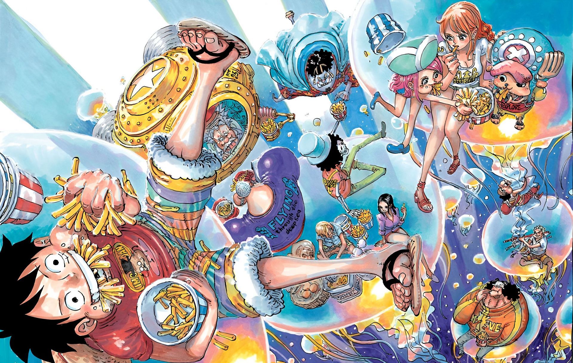 One Piece Lead Color Page (Image via Shueisha)
