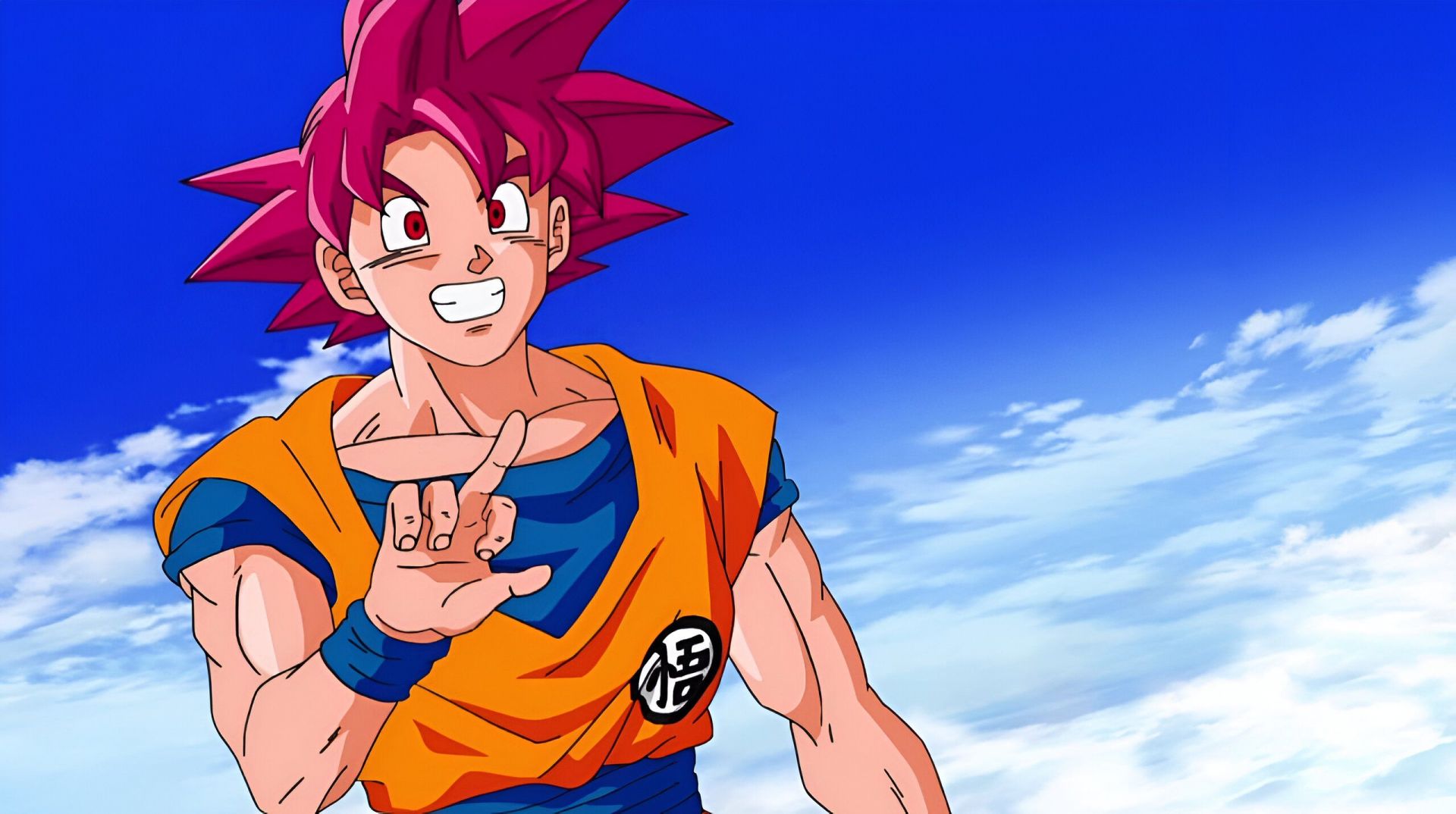 Goku as seen in the anime (Image via Toei Animation)