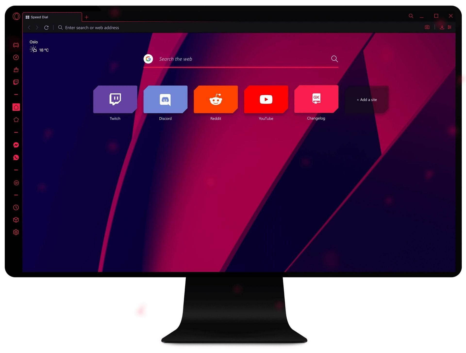 Picture of Opera GX Browser