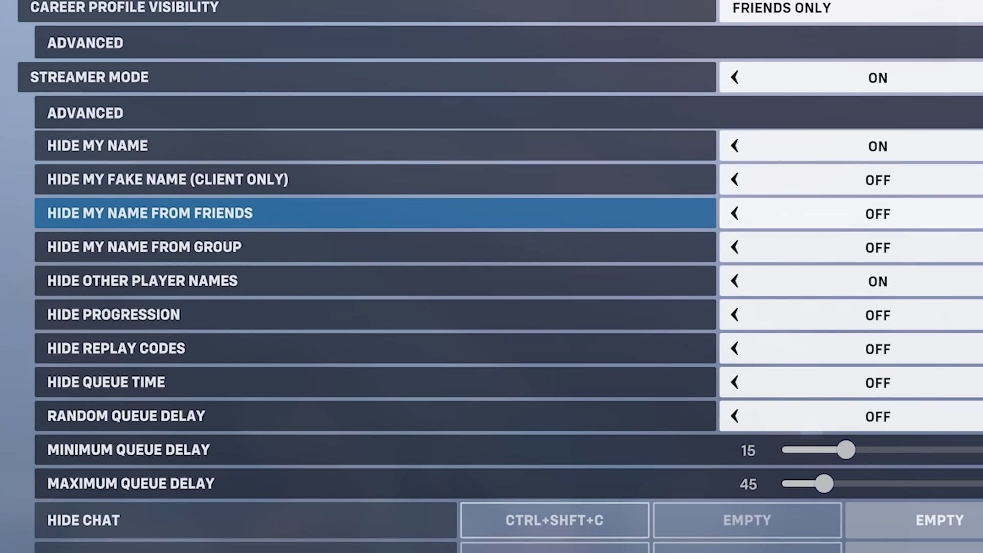 New updated Streamer mode in Overwatch 2 Developer Update (Image via PlayOverwatch/YouTube)