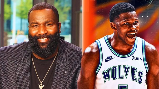 "Never played with a young great player like that": Kendrick Perkins lauds Anthony Edwards's leadership skills