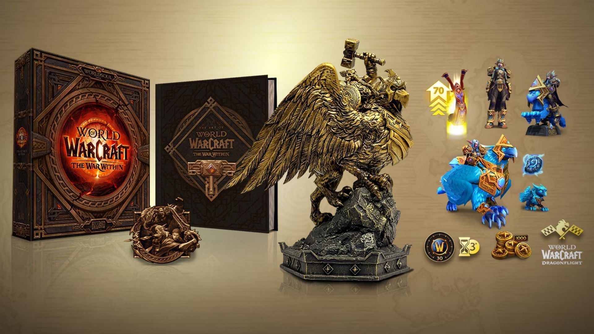 A visual representation of The War Within Collector&#039;s Edition (Image via Blizzard Entertainment)