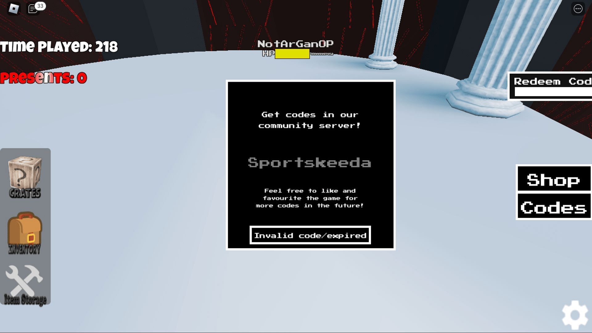 Troubleshoot codes in Undertale Timeline Reset with ease (Image via Roblox)