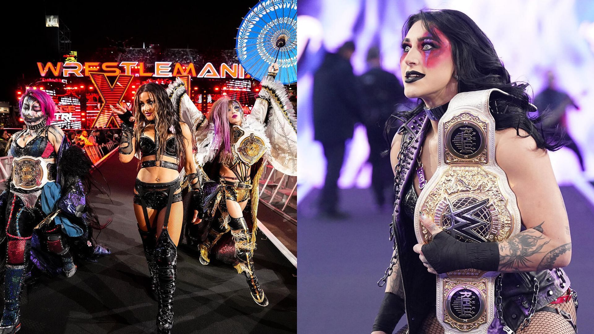 Rhea Ripley and Damage CTRL were in action on Night 1 of WrestleMania 40