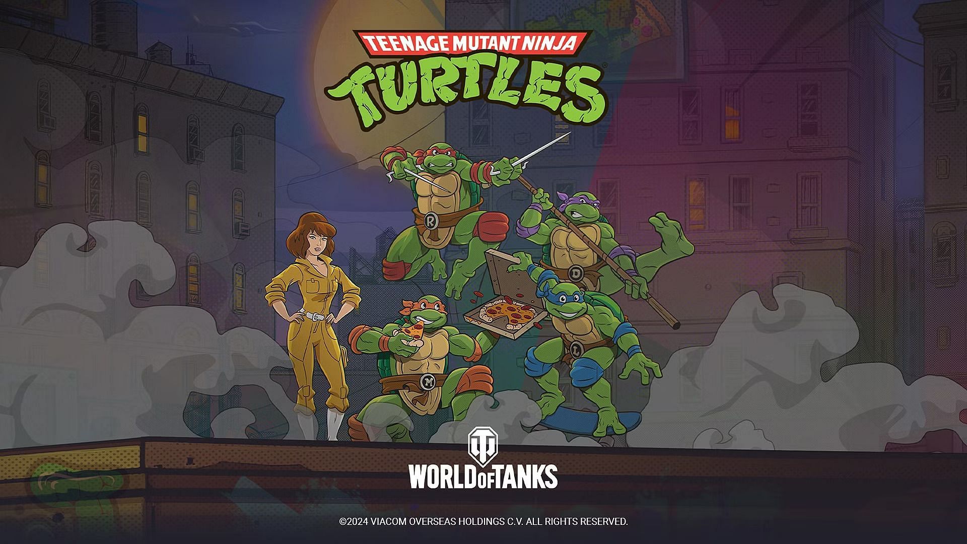 Turtlemania come to World of Tanks with Amazon Prime Gaming (Image via Wargaming)