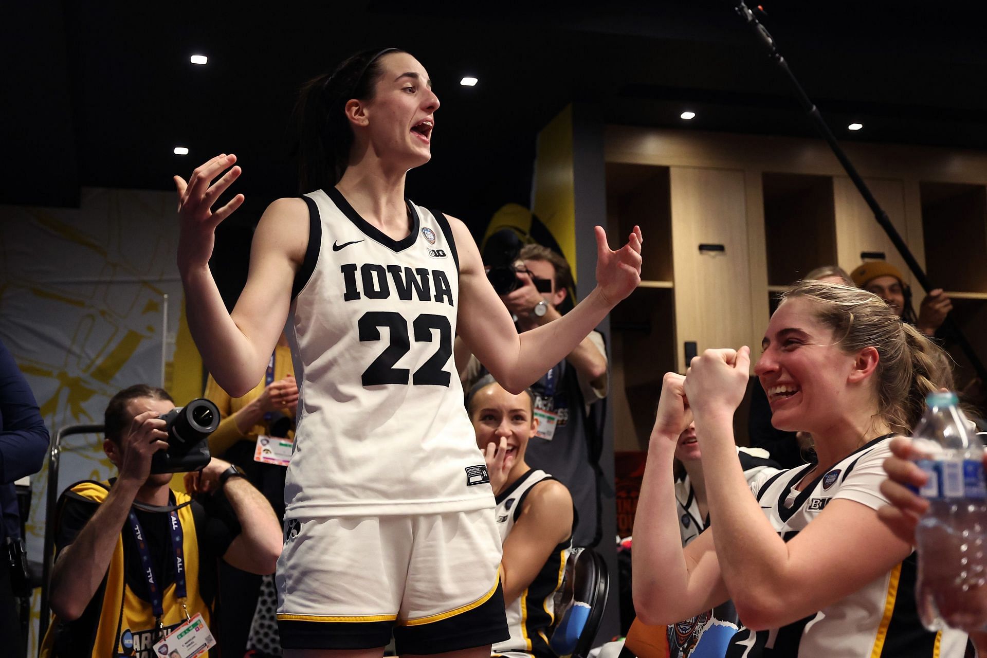 Caitlin Clark and Iowa are one win away from winning the NCAA championship.