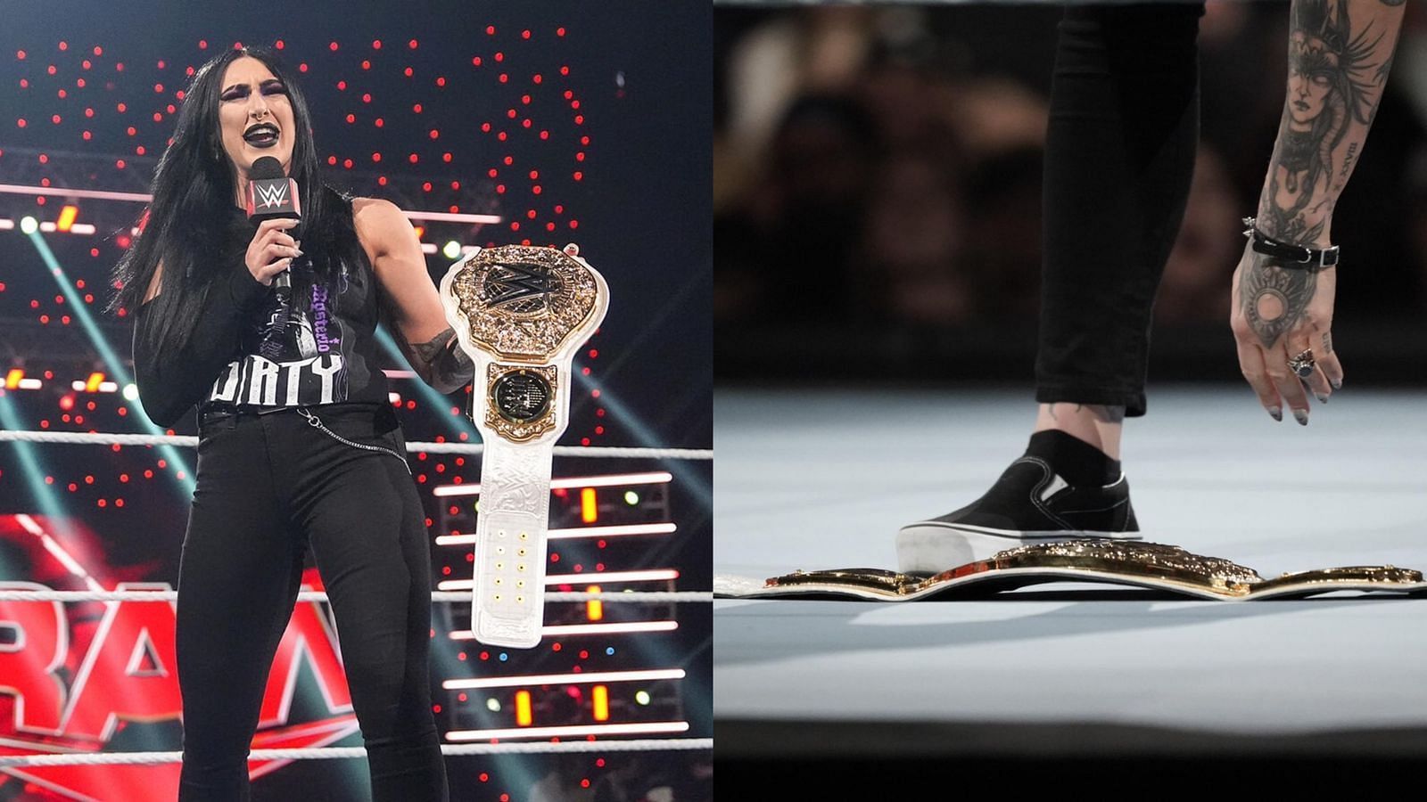 Rhea Ripley had to vacate the title on RAW!