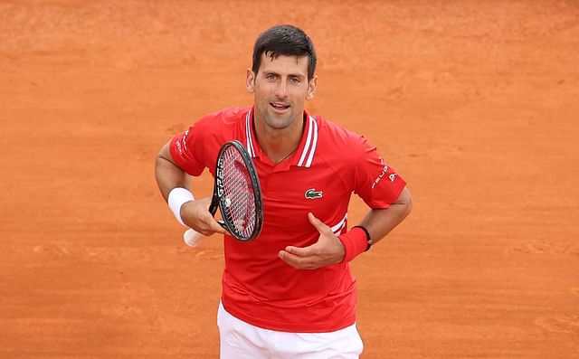 Novak Djokovic at the Monte-Carlo Masters