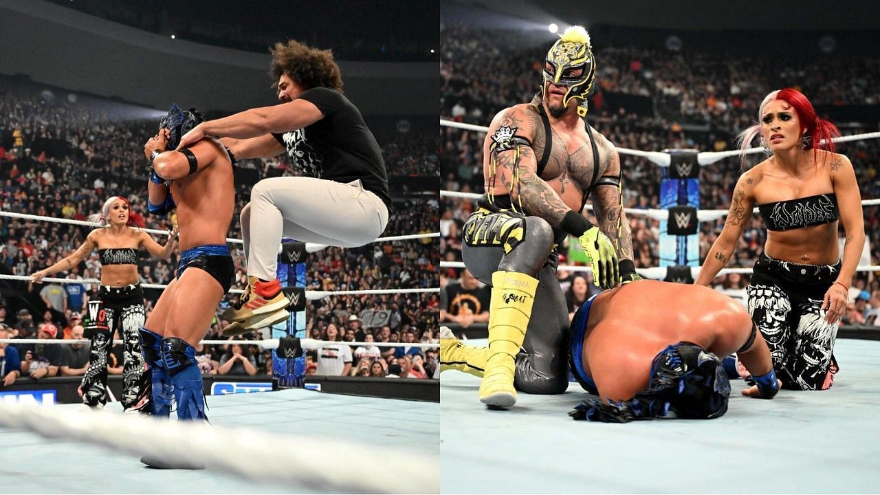 WWE SmackDown में कार्लिटो ने हील टर्न लिया 